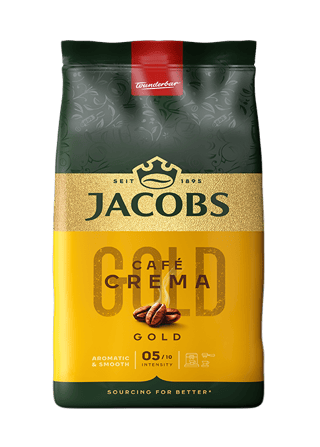 Jacobs Beans Café Crema Gold 500g Bag 10037061 OFFICIAL