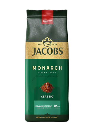 Jacobs Ground Monarch Classic 230g Bag 10041711 OFFICIAL
